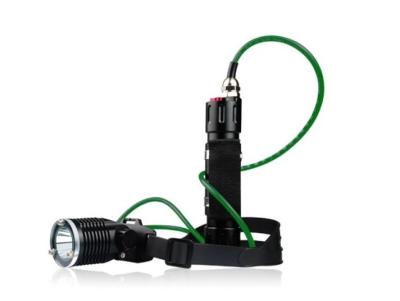 China Rechargeable 1000 Lumens Dive Led Headlamp Flashlight Torch, Diving Headlight for sale