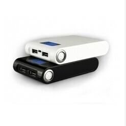 China Power banks with LED display & flashlight for sale