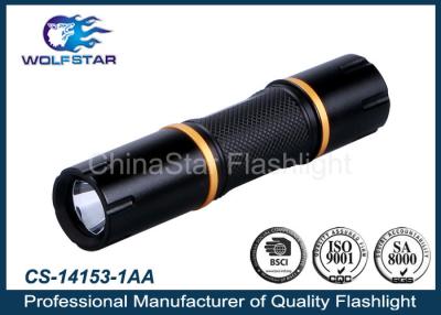 China Aluminum Alloy Portable High Powered Torch 1AA / 2AA / 3AA  Anti-abrasive for sale