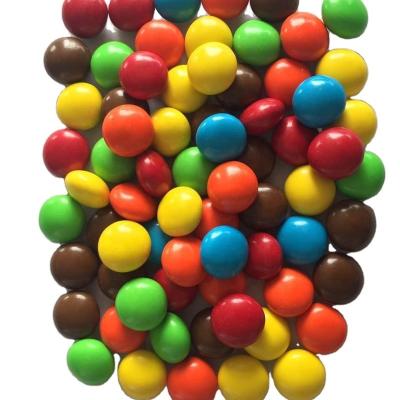 China Candy / Mix Color Cake Topper / Ice Cream Decorating 6 Buttons Chocolate Sweet Chocolate Bean Shape Compound Chocolate for sale