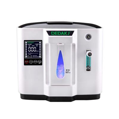 China DEDAKJ Health Care Stock DE-1A Fast Delivery Personal Home Use 1-7L Oxygen Concentrator, Factory Portable Oxygen Machine for sale