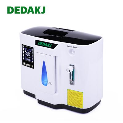 China 7L 93% Liquid Oxygen Purity 1-7L/min Portable Outdoor Use Industrial Oxygen Generator DE-1A for sale