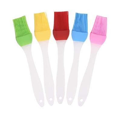 China Sustainable Sales Simplicity Silicone PP Silicone Brush Oil Hot Brush For Kitchen BBQ for sale