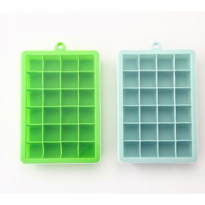 China Viable Hot Sale 24 Grid Ice Tray Kitchen Supplies Kitchen Utensils Ice Cream Tools for sale