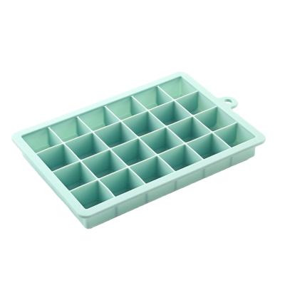 China 2021 Sustainable New 27 Grids Ice Tray Easy Silicone Pp Ice Tray Silicone With Sustainable For Kitchen Utensils for sale