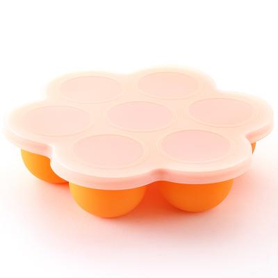 China Factory Supply Sustainable Seven-hole Simplicity Silicone Silicon Tray Mold For Kitchen Dining Room for sale