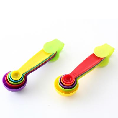 China Hot Selling Stocked at Low Prices Simplicity Food Grade Plastic Plastic Measuring Cups and Spoons for Measuring Ingredients for sale