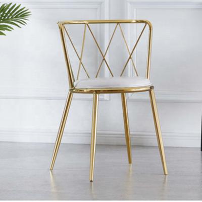 China (Other) 2021 Different Hot Selling Colors Adjustable Optional Velvet Dining Chair Bow Chair With Gold Chrome Metal Tube Legs for sale