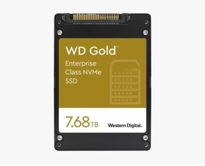 China Golden SSD WD Enterprise Class NVMe SSD 7.68TB WDS768T1DVD Use in Server and PC for sale