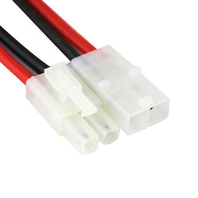 China Popular Hot Selling Tamiya Male Female 10CM Wire 14#AWG Connector Plug Common RC Car Transfer Model Large for sale