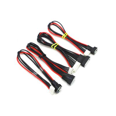 China With Enclosing Hose 2S-6S Cable RC Lipo Battery Balance Charger Extension Wire 22AWG Silicon Wire for sale