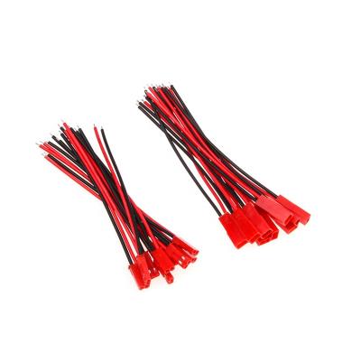 China Hobby Wire 22AWG RC JST Female And Male Cable 10cm For Lipo Battery Airplane Through Connection Plug Wire for sale