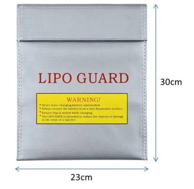 China flame retardant & waterproof & Wholesales Explosion Proof Fireproof Document Lipo Guard Lipo Battery Fireproof Security Bag for sale