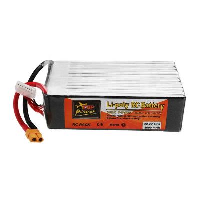 China Toys With Wholesale Price 22.2V 8000 Mah Car Battery 6S Lipo Battery For Rc Sports Car for sale