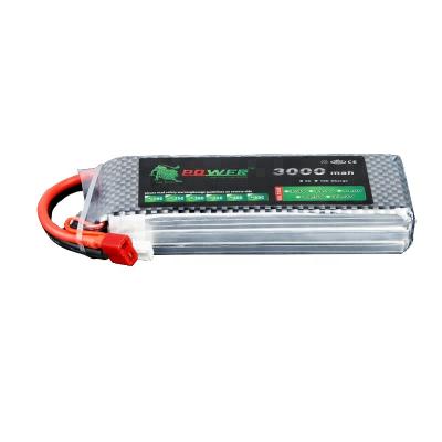 China Fantastic Toys Quality Rc Li-ion 3000 mAh 11.1V 3S Lipo Battery For Toys for sale