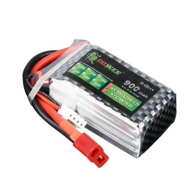 China Hot Wholesale RC Toys 3S 900mah 11.1V Lipo Battery For RC Toys for sale