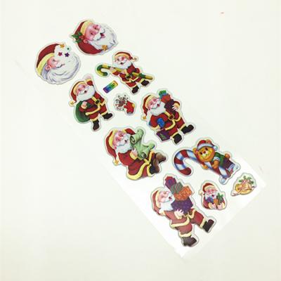 China 2021 Newest Design Wholesale High Quality Christmas Waterproof Decorative Stickers for sale