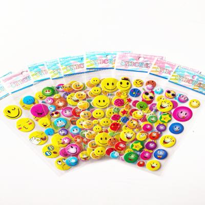 China Waterproof factory direct sales provide customization children puffy sticker sheet custom for sale