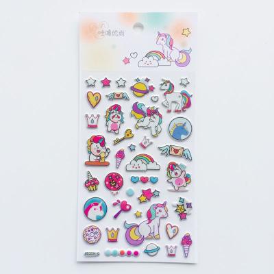 China Cute shiny kawaii waterproof waterproof stickers, business logo printing vinyl stickers custom, self-adhesive anime label stickers for sale