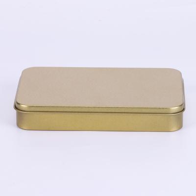 China New Reused Type Custom Square Gift Tin Box Rectangular Various Scenarios Suitable Metal Materials for sale