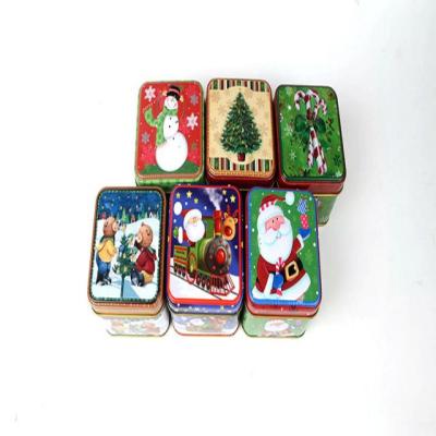 China Good Quality Materials Christmas Quality Control Recycled Hot Selling Gift Box Tin Box for sale