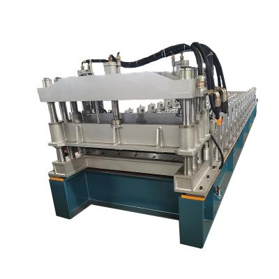 China Building Material Stores Tiles Roll Forming Machine Aluminum Coils Full Automatic Sheet Glazed Roof Step Tile Machine for sale