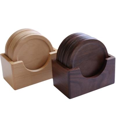 China Wholesale Mini Craft Wooden Pallet Manufacturer CLASSIC Customized Coaster Set 4