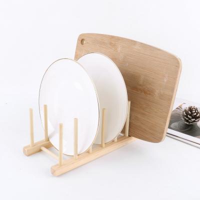 China Kitchen Drainer Dish Rack Holder Storage Organizer For Dish /Cutting Board / Stocked Wooden Cup / Pot Lid for sale