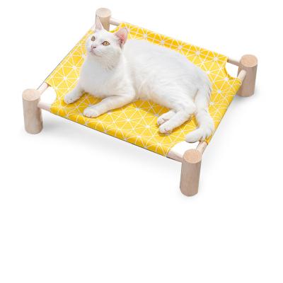 China Wholesale Custom Breathable Soft Pet Accessories Foldable Unique Fancy Sleep Nest High Hanging Bed Small Pet Supplies Pamper Beds for sale