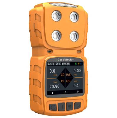 China Well-Known O2 Gas Detector MS104K Brand 2 Portable Gas CO2 Multi O2 Gas Detector (IR) for sale