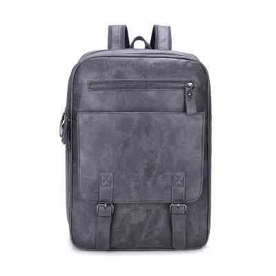 China JKL 2021 OEM factory price wholesale new men's business travel backpack large capacity leather bag anti-theft for sale