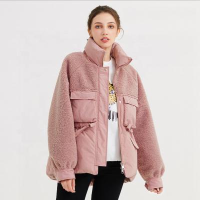 Cina Winter fashion women's jacket fleece jacket coat women fleece jacket with high quality in vendita