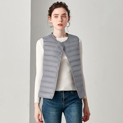 China Puffy Vest Woman Winter Autumn Fashion Reversible Men's Sleeveless Vests & Waistcoats for sale