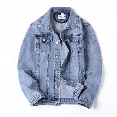 China New men's denim jacket fashion denim jacket high quality men's denim jacket for sale