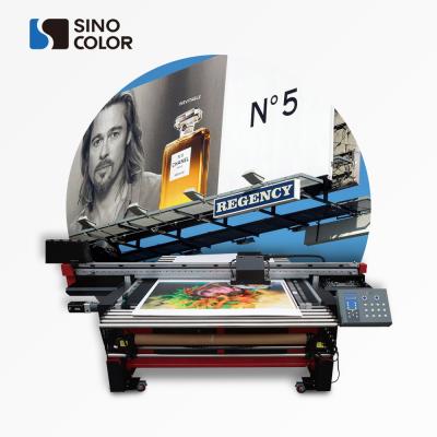 China Printing Magazines Best Price Digital Inkjet Flat Bed Led Printer Digital Printing Textile UV Hybrid Machine for sale