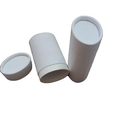 China Biodegradable Custom Oval Natural Packaging Containers Packaging Deodorant Stick Eco Friendly Lift Up Kraft Paper Tube for sale