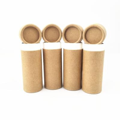 China Recycle Eco - Friendly Kraft Paperboard Lift Up Deodorant Containers Paper Tube for sale