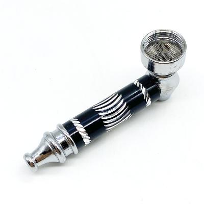 China Minimalist SHINY Hot Sale Amazon Smoking Pipe Mini Weed Pipe For Bulk Smoke for sale