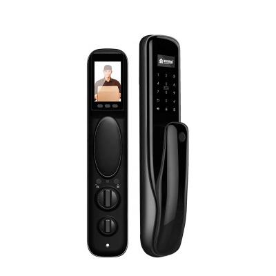 China New 99 Fingerprint Alert One Fingerprint Smart Electronic Keyless Password Biometric Fingerprint Digital Outdoor Door Lock for sale