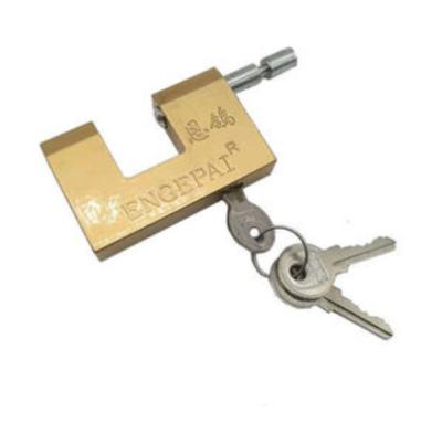 China Amazon Anti-Cut Sells 80MM Iron Cylinder High Security Gold Lock For Warehouse for sale