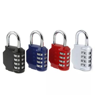 China High Quality Apartment/Home/GYM Combination Lock Combination Lock CH-606 CJSJ 4 Keylocker Curved Digit Padlock for sale