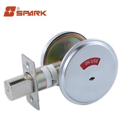 China Hot Selling Commercial Wood / Iron Door ANSI Grade Satin Chrome 2 Single Pointer Deadbolt Lock For Privacy for sale