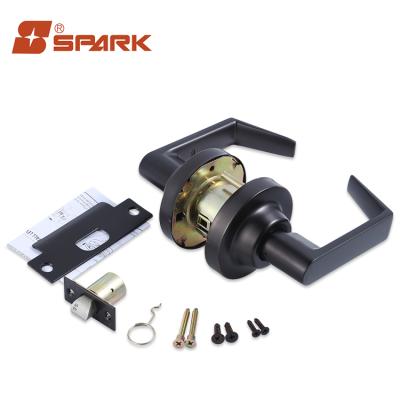 China American Wood / Iron Door Oil Rubbed Bronze Zinc Alloy Privacy Door Lock For Bathroom for sale