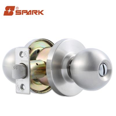 China Wooden / Iron Cylinder Door Knob Door Stainless Steel Cylinder Lock For Bedroom Door Lock Types for sale