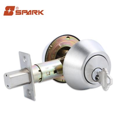 China Hot sale and interior American style door wood/iron door exterior lock combination deadbolt lock for sale