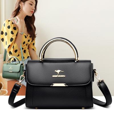 China Portable Fashion Bag Large Capacity Female Handbag Versatile Single Shoulder Baguete Bags Hot Selling Carried With One Main Compartment for sale