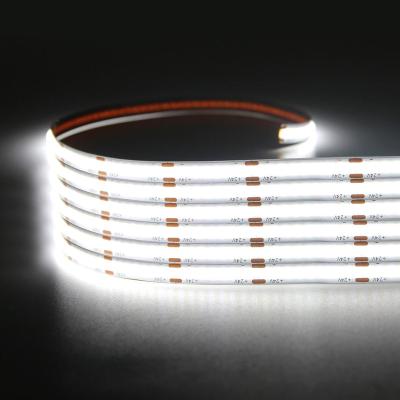 China LANDSCAPE new product 2022 flexible 320leds/m led cob strip dc24v 12v 5m 10w dotless for LANDSCAPE led strip light cob for sale