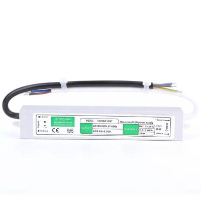 China LED strip EMC certified LED driver IP20 IP67waterproof 12V 24V 60W 150W power IP67 suoply for outdoor led lighting led driver for sale