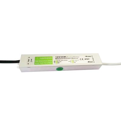 China Hot low cost on input 90-250V DC12v 20W 100w 300W 1.6A 25A IP67 led switch power supply for outdoor for sale