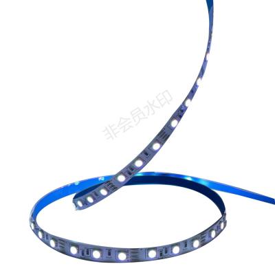 China Warehouse 5050 RGB 60led/m 12V/24V 14.4w/m RGB led strip light for bar atmosphere decoration for sale